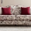 Sofa 3,5-Sitzer "Elita" In Creme Landhaus Blumen Design Couch 228 Cm -Wohnwelt Verkauf 10035 1