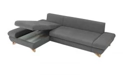 Ecksofa "Skalm" In Grau Struktur-Stoff Sofa Mit Bettfunktion Und Stauraum 284 Cm 19 Ecksofa "Skalm" In Grau Struktur-Stoff Sofa Mit Bettfunktion Und Stauraum 284 Cm -Wohnwelt Verkauf 10051 8