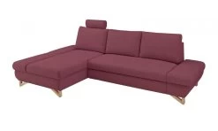 Ecksofa "Skalm" In Bordeaux Velours Wohnzimmer Sofa 18 Ecksofa "Skalm" In Bordeaux Velours Wohnzimmer Sofa -Wohnwelt Verkauf 10064 7