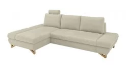 Ecksofa "Skalm" In Beige Struktur-Stoff Wohnzimmer Sofa 18 Ecksofa "Skalm" In Beige Struktur-Stoff Wohnzimmer Sofa -Wohnwelt Verkauf 10065 7