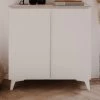 Kommode "Bertrix" In Weiß Und Sandstein Wohn- Und Esszimmer Sideboard 88 X 92 Cm -Wohnwelt Verkauf 10181 1
