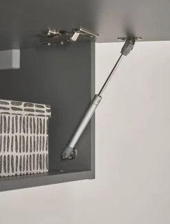 Hängeschrank "Piano" In Grau Wandschrank Hängend 152 X 30 Cm 14 Hängeschrank "Piano" In Grau Wandschrank Hängend 152 X 30 Cm -Wohnwelt Verkauf 10191 3