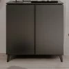 Kommode "Bertrix" In Grau Und Schiefer Wohn- Und Esszimmer Sideboard 88 X 92 Cm 2 Kommode "Bertrix" In Grau Und Schiefer Wohn- Und Esszimmer Sideboard 88 X 92 Cm -Wohnwelt Verkauf 10240 1
