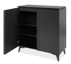 Kommode "Bertrix" In Grau Und Schiefer Wohn- Und Esszimmer Sideboard 88 X 92 Cm -Wohnwelt Verkauf 10240 9