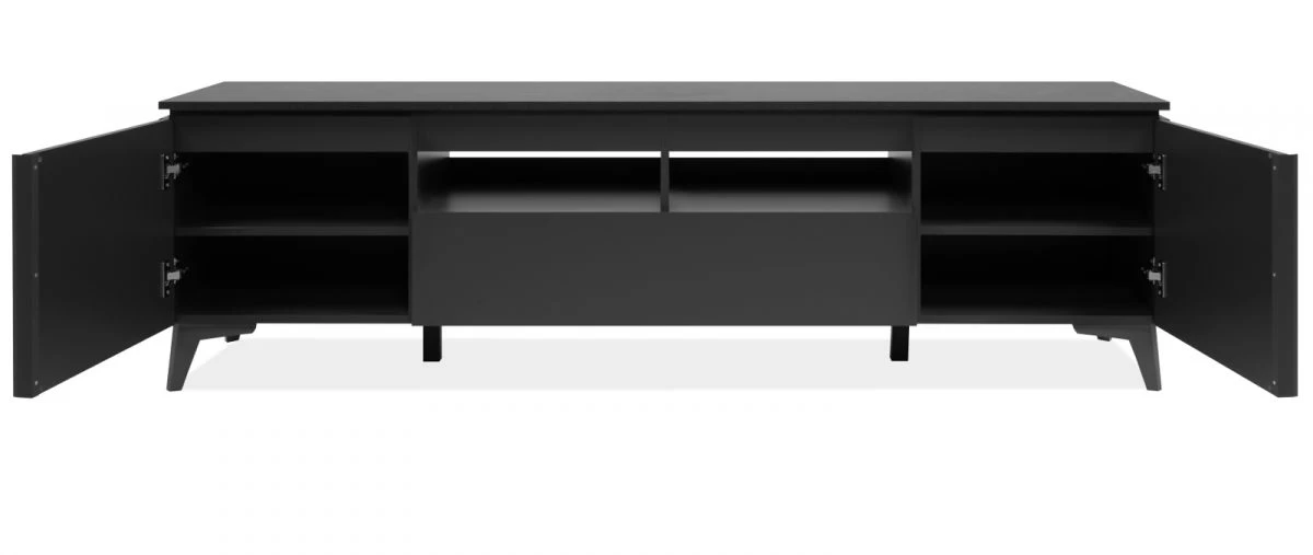 TV-Lowboard "Bertrix" In Grau Und Schiefer TV Unterteil 177 Cm 12 TV-Lowboard "Bertrix" In Grau Und Schiefer TV Unterteil 177 Cm – Bild 10