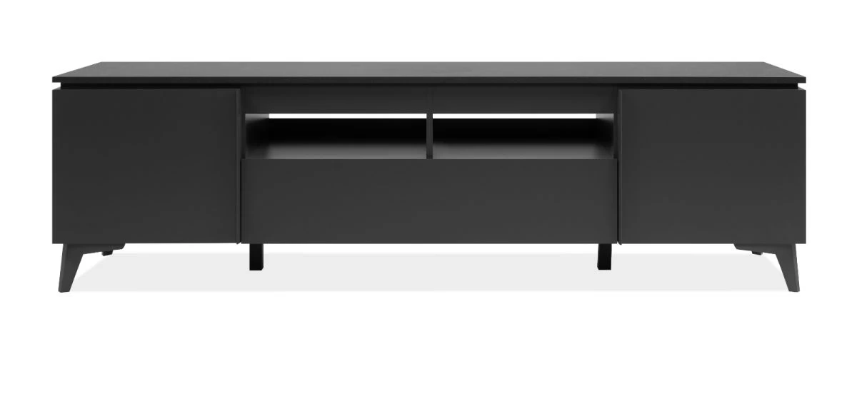 TV-Lowboard "Bertrix" In Grau Und Schiefer TV Unterteil 177 Cm 11 TV-Lowboard "Bertrix" In Grau Und Schiefer TV Unterteil 177 Cm – Bild 9