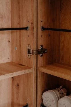 Schuhschrank "Lugo" In Artisan Eiche 74 X 182 Cm, Aufklappbar Für 30 Paar Schuhe -Wohnwelt Verkauf 10248 5