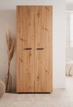 Schuhschrank "Lugo" In Artisan Eiche 74 X 182 Cm, Aufklappbar Für 30 Paar Schuhe -Wohnwelt Verkauf 10248 7