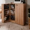 Schuhschrank "Satos" In Artisan Eiche 100 X 110 Cm, Aufklappbar Für 24 Paar Schuhe -Wohnwelt Verkauf 10252 1