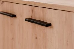 Schuhschrank "Satos" In Artisan Eiche 100 X 110 Cm, Aufklappbar Für 24 Paar Schuhe -Wohnwelt Verkauf 10252 4