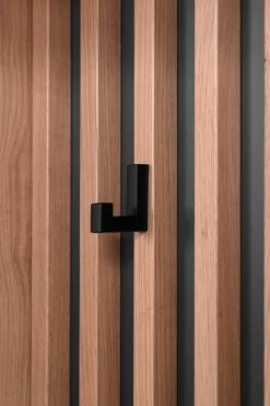 Kompaktgarderobe "Medan" In Artisan Eiche Und Anthrazit Mit 3D-Lamellen Garderobe Mit Spiegel 122 X 190 Cm -Wohnwelt Verkauf 10258 2