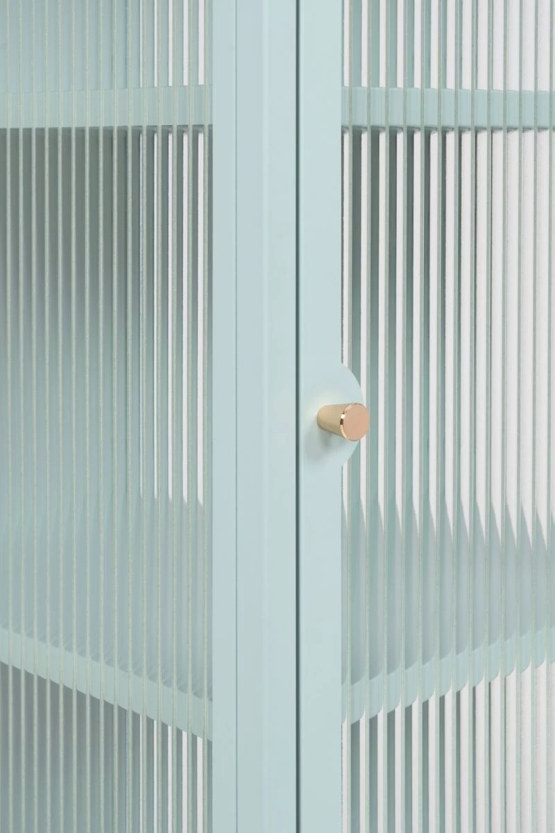 Metall Kommode "Milton" In Mintgrün Vitrine 40 X 102 Cm 5 Metall Kommode "Milton" In Mintgrün Vitrine 40 X 102 Cm – Bild 3