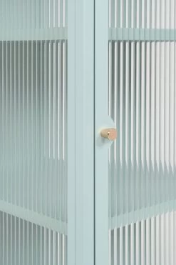 Metall Vitrine "Milton" In Mintgrün Vitrinenschrank 80 X 160 Cm 16 Metall Vitrine "Milton" In Mintgrün Vitrinenschrank 80 X 160 Cm -Wohnwelt Verkauf 10264 5