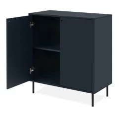 Kommode "Caracas" In Blau Wohn- Und Esszimmer Sideboard 80 X 90 Cm -Wohnwelt Verkauf 10265 9