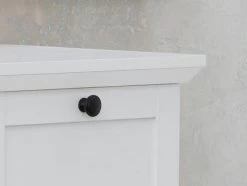 Garderobe "Baxter" 3-teilig In Weiß Landhaus Garderobenset Mit Schrank, Paneel Und Schuhbank 177 X 196 Cm -Wohnwelt Verkauf 4219 3