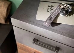 Garderobe "Indy" In Old Used Wood Mit Grau 4-teilig (185 X 192 Cm) -Wohnwelt Verkauf 4237 3