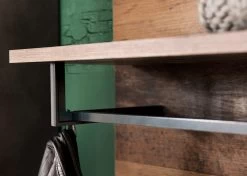 Garderobenpaneel "Indy" In Used Wood Shabby Mit Matera Grau 80 X 106 Cm -Wohnwelt Verkauf 4242 2