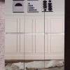 Garderobenschrank Mit Spiegel "Mirror" In Weiß Mit Spiegeltüren - Schuhschrank 111 X 191 Cm -Wohnwelt Verkauf 4914 1