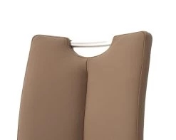 2 X Stuhl Artos In Cappuccino Kunstleder Und Edelstahl Freischwinger Mit Griffloch Flachrohr Esszimmerstuhl 2er Set 9 2 X Stuhl Artos In Cappuccino Kunstleder Und Edelstahl Freischwinger Mit Griffloch Flachrohr Esszimmerstuhl 2er Set -Wohnwelt Verkauf 5144 2