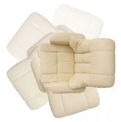 Relaxsessel Calgary In Creme Leder Und Natur Mit Hocker Funktionssessel 90 X 104 Cm Schlafsessel Fernsehsessel -Wohnwelt Verkauf 5705 3