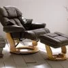 Relaxsessel Calgary XXL In Braun Echt Leder Und Holz Natur Inklusive Hocker Fernsehsessel Bis 180 Kg 2 Relaxsessel Calgary XXL In Braun Echt Leder Und Holz Natur Inklusive Hocker Fernsehsessel Bis 180 Kg -Wohnwelt Verkauf 5714 1