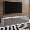 TV Lowboard "Space" In Grau Hochglanz Lack TV Unterteil Hängend / Stehend 160 Cm Mit LED -Wohnwelt Verkauf 5834 1