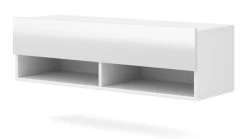 TV-Lowboard "Epsom" In Weiß Hochglanz TV Unterteil Hängend 100 X 30 Cm 13 TV-Lowboard "Epsom" In Weiß Hochglanz TV Unterteil Hängend 100 X 30 Cm -Wohnwelt Verkauf 5995 6