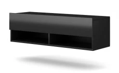 TV-Lowboard "Epsom" In Schwarz Hochglanz TV Unterteil Hängend 100 X 30 Cm -Wohnwelt Verkauf 5996 6