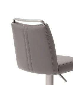 Barstuhl "Giulia" In Eisgrau Nubuklederoptik Und Edelstahl Gebürstet Barhocker Mit Griffleiste Höhenverstellbar 10 Barstuhl "Giulia" In Eisgrau Nubuklederoptik Und Edelstahl Gebürstet Barhocker Mit Griffleiste Höhenverstellbar -Wohnwelt Verkauf 6044 3