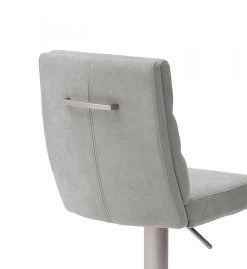 Barstuhl "Giulia" In Braun Feingewebe Und Edelstahl Gebürstet Barhocker Mit Griff Hinten Höhenverstellbar 10 Barstuhl "Giulia" In Braun Feingewebe Und Edelstahl Gebürstet Barhocker Mit Griff Hinten Höhenverstellbar -Wohnwelt Verkauf 6049 3