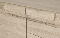 Garderobe "Malea" 2-teilig In Eiche San Remo Garderobenset Mit Schuhschrank Und Spiegel 90 X 188 Cm -Wohnwelt Verkauf 6346 2