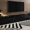 TV Lowboard "Space" In Schwarz Hochglanz Lack TV Unterteil Hängend / Stehend XXL-Board 240 Cm Mit LED -Wohnwelt Verkauf 6557 1