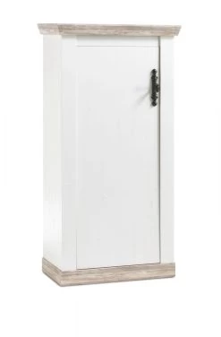 Kommode "Rovola" In Pinie Weiß / Oslo Pinie Landhaus 71 X 146 Cm