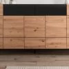 Sideboard "Nola" In Artisan Eiche Und Schwarz Anrichte 180 X 90 Cm 2 Sideboard "Nola" In Artisan Eiche Und Schwarz Anrichte 180 X 90 Cm -Wohnwelt Verkauf 7245 1
