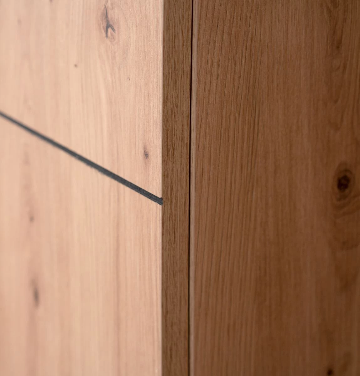 TV-Lowboard "Nola" In Artisan Eiche Und Schwarz TV-Unterteil 200 X 65 Cm 5 TV-Lowboard "Nola" In Artisan Eiche Und Schwarz TV-Unterteil 200 X 65 Cm – Bild 3