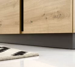 TV-Lowboard "Louna" In Eiche Artisan Und Graphit Grau TV-Unterteil 188 X 46 Cm -Wohnwelt Verkauf 7408 3