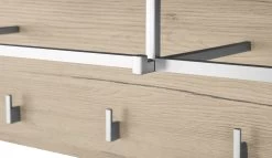 Garderobe "Malea" 4-teilig In Eiche San Remo 168 X 191 Cm -Wohnwelt Verkauf 766 2