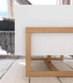 TV-Lowboard "Skien" In Weiß Und Buche Massiv TV-Unterteil Skandinavisch 139 X 49 Cm 11 TV-Lowboard "Skien" In Weiß Und Buche Massiv TV-Unterteil Skandinavisch 139 X 49 Cm -Wohnwelt Verkauf 7713 3