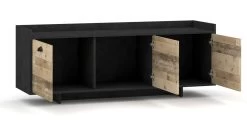 TV-Lowboard "Plate" In Old Used Wood Hell Und Matera Grau TV-Unterteil 140 X 53 Cm -Wohnwelt Verkauf 7728 4