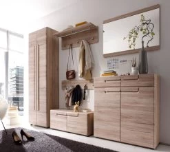 Wandgarderobe "Malea" In Eiche San Remo Garderobenpaneel 88 X 29 Cm 11 Wandgarderobe "Malea" In Eiche San Remo Garderobenpaneel 88 X 29 Cm -Wohnwelt Verkauf 772 4