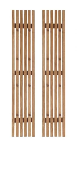 Garderobenkombination "Alwar" In Eiche Massiv Geölt Garderobe Set 4-teilig 100 X 185 Cm -Wohnwelt Verkauf 7758 3