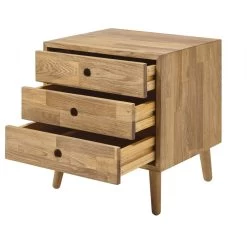 Garderobenkombination "Agra" In Eiche Massiv Geölt Garderobe Set 6-teilig 142 X 185 Cm -Wohnwelt Verkauf 7812 4