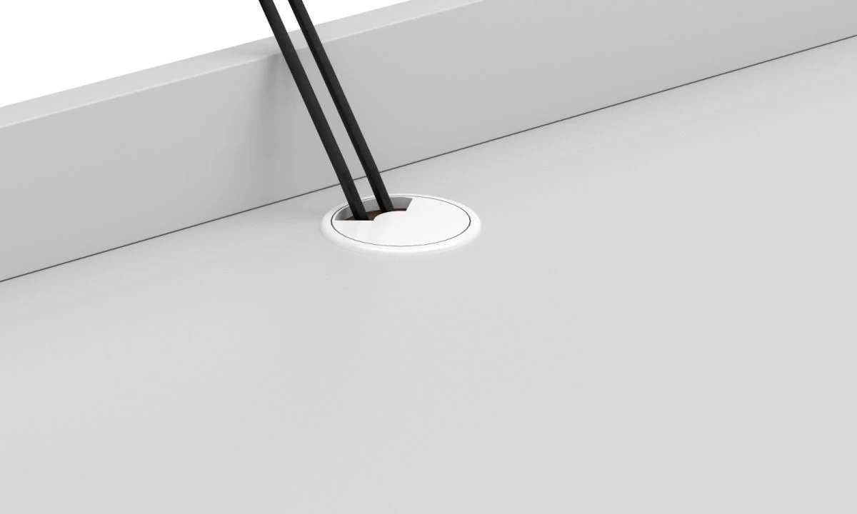 TV-Lowboard "Plate" In Weiß Landhaus TV-Unterteil 140 X 53 Cm 6 TV-Lowboard "Plate" In Weiß Landhaus TV-Unterteil 140 X 53 Cm – Bild 4