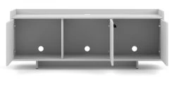 TV-Lowboard "Plate" In Weiß Landhaus TV-Unterteil 140 X 53 Cm 16 TV-Lowboard "Plate" In Weiß Landhaus TV-Unterteil 140 X 53 Cm -Wohnwelt Verkauf 8000 7