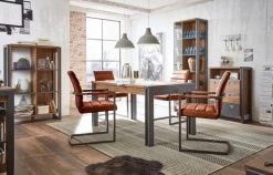 Kommode "Auburn" In Eiche Stirling Und Matera Grau Sideboard 75 X 100 Cm -Wohnwelt Verkauf 8018 4