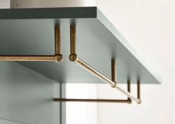 Garderobenpaneel "Forres" In Grün Landhausstil Wandgarderobe 109 X 40 Cm -Wohnwelt Verkauf 8061 3