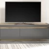 TV-Lowboard "Rooky" In Anthrazit Und Wotan Eiche TV Unterteil 180 X 56 Cm 2 TV-Lowboard "Rooky" In Anthrazit Und Wotan Eiche TV Unterteil 180 X 56 Cm -Wohnwelt Verkauf 8101 1