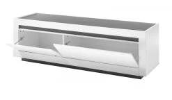 TV-Lowboard "Rooky" In Weiß Und Anthrazit TV Unterteil 180 X 56 Cm 17 TV-Lowboard "Rooky" In Weiß Und Anthrazit TV Unterteil 180 X 56 Cm -Wohnwelt Verkauf 8189 8