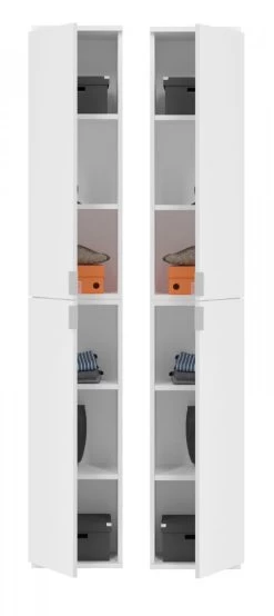 Garderobenschrank "ProjektX" In Weiß Hochglanz Kleiderschrank 212 X 193 Cm -Wohnwelt Verkauf 8347 6