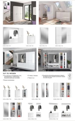 Kommode "ProjektX" In Weiß Hochglanz Sideboard Mehrzweckschrank 122 X 99 Cm 15 Kommode "ProjektX" In Weiß Hochglanz Sideboard Mehrzweckschrank 122 X 99 Cm -Wohnwelt Verkauf 8350 7